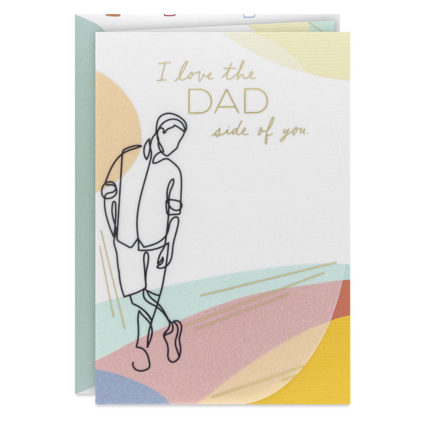 Love the Caring, Nurturing Side of You Father's Day Card for Husband