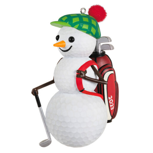Jolly Golfer 2023 Ornament, 
