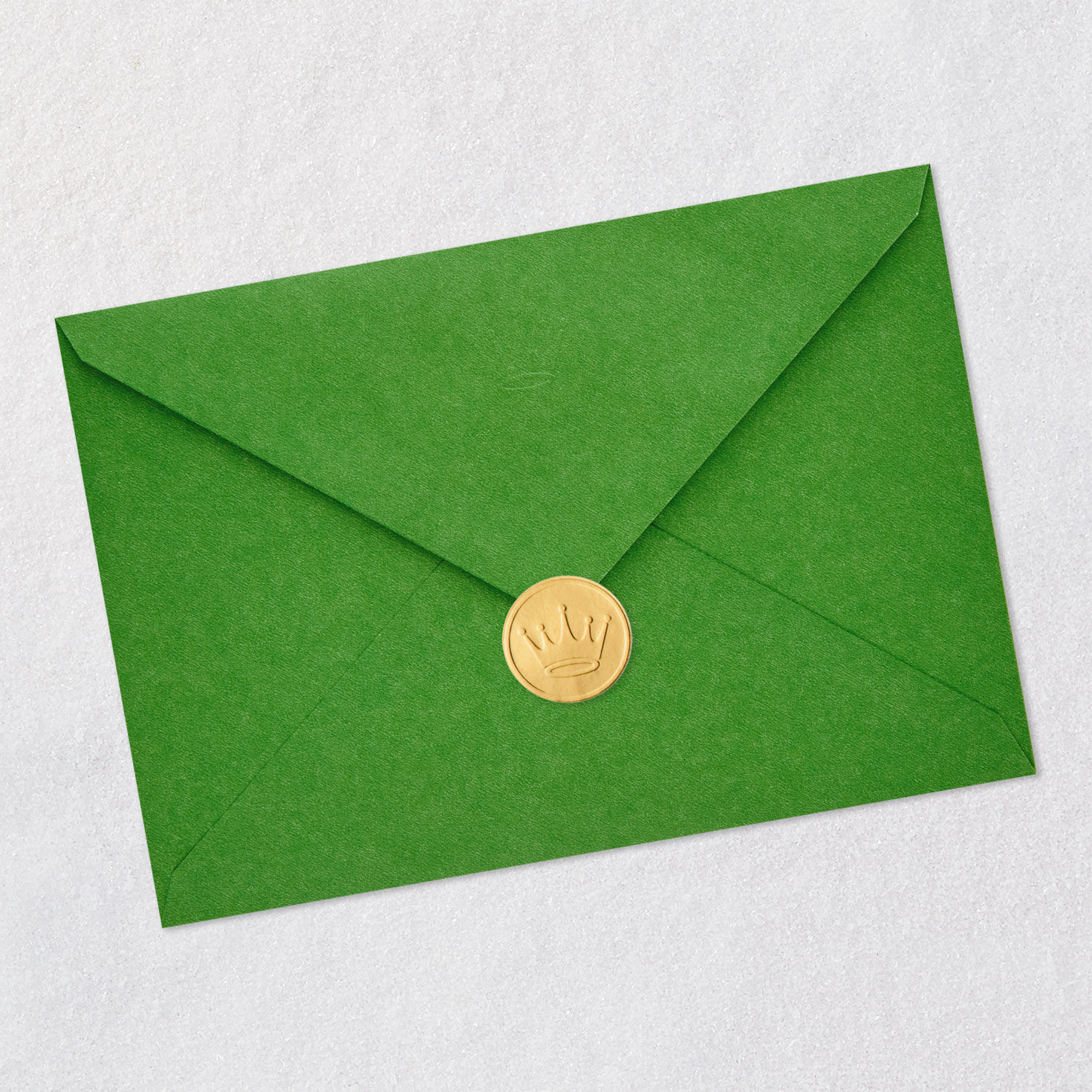 Gold Pine Cones Husband Christmas Card Envelope Back with Seal image number 9