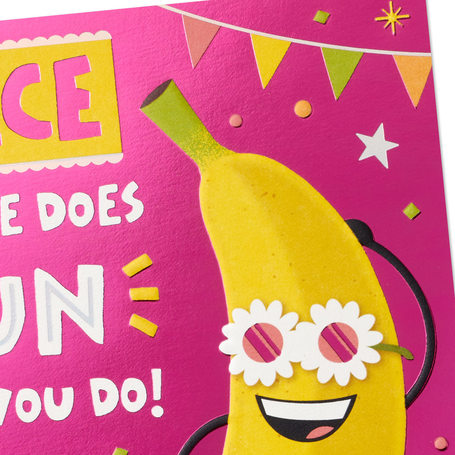 Silly Banana Birthday Card for Niece, , large image number 4