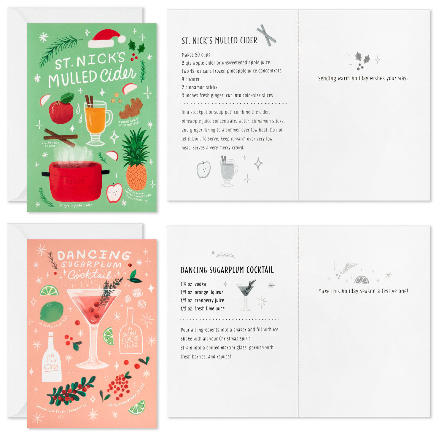 A Recipe for Holiday Fun Boxed Christmas Cards Assortment, Pack of 15, , large image number 4