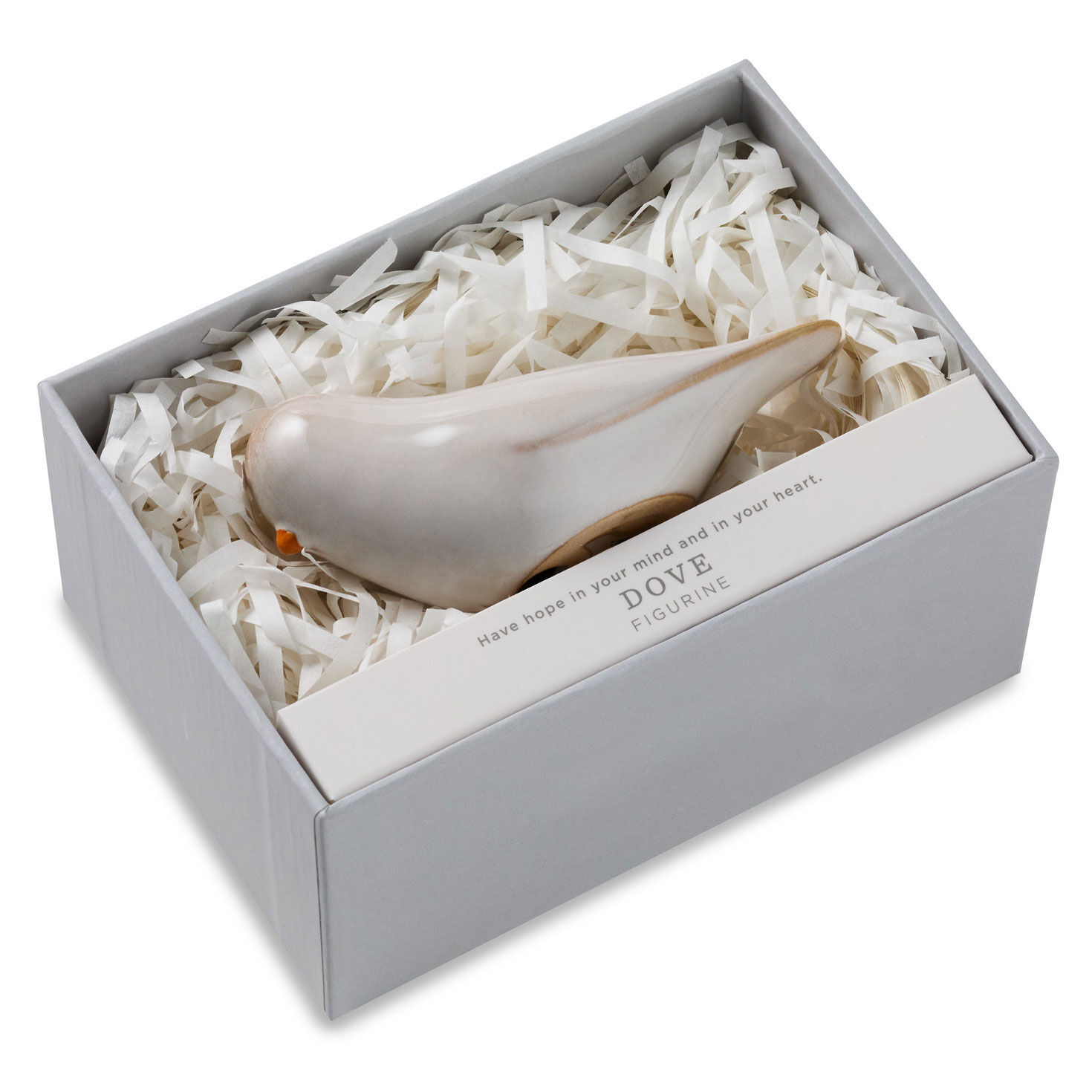 White Dove Ceramic Bird Figurine package image number 4