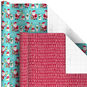 Penguins, Doodles and Dots Christmas Wrapping Paper  image number 5