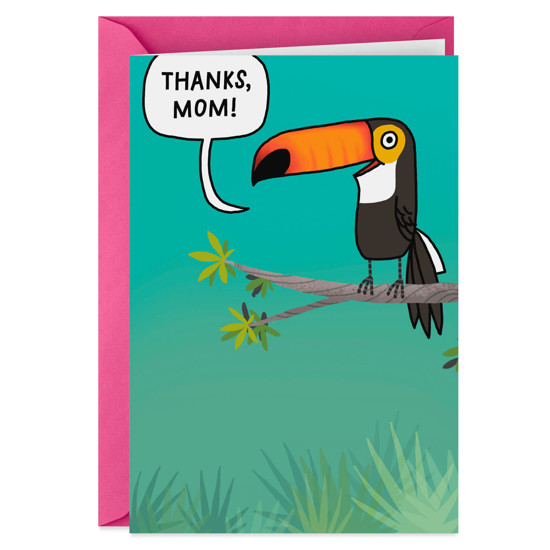 Funny Thank you Card Funny Toucan Card Toucan of my Affection Greetings Card Tropical Romantic Card Cute Mother/'s Day Card