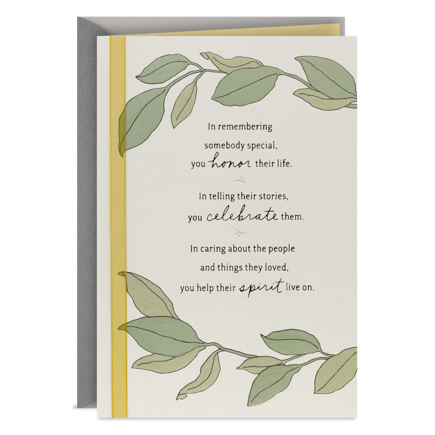 Sending Love and Good Thoughts Sympathy Card