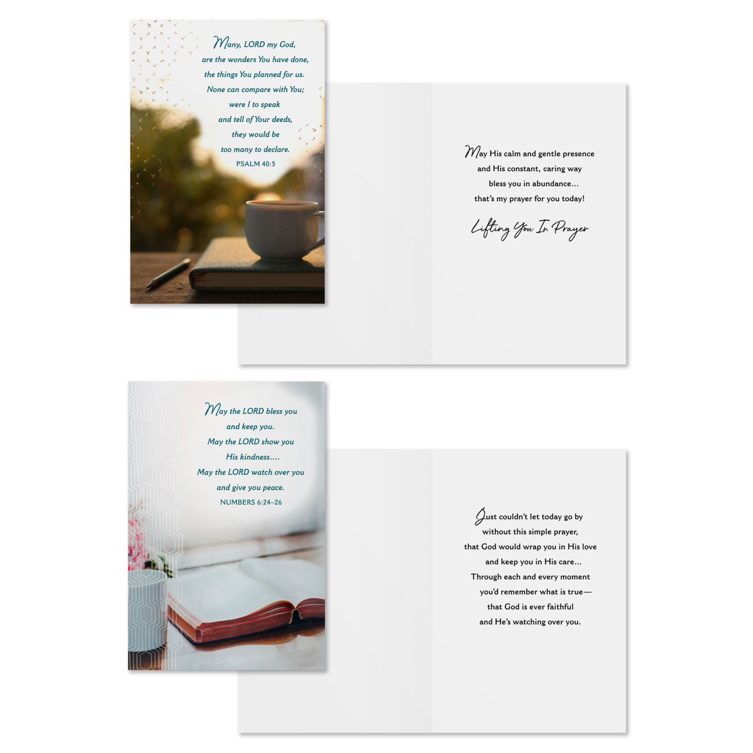 Peaceful Scenes DaySpring Prayer Cards Assortment Card Front with Sentiment image number 3