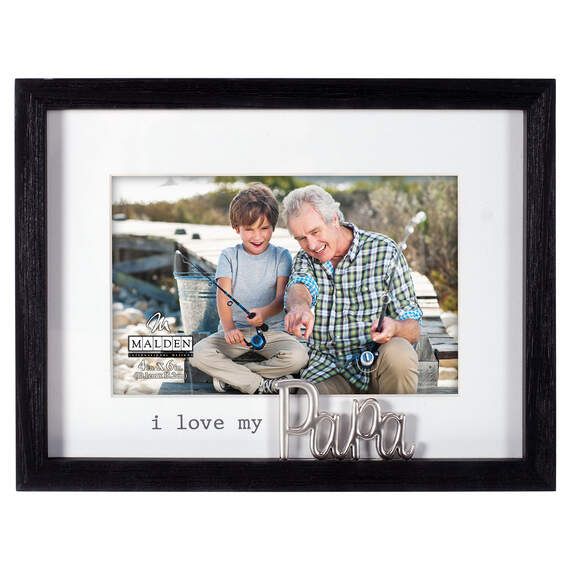 Malden I Love My Papa Picture Frame, 4x6