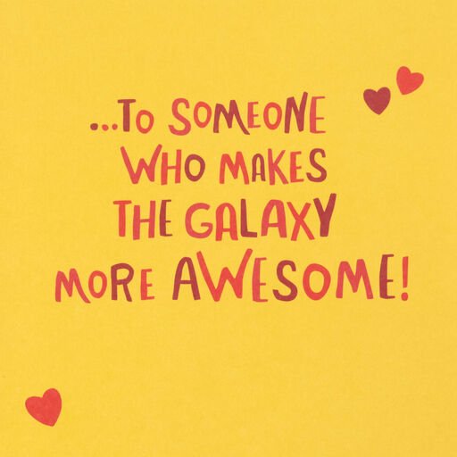 Star Wars: The Mandalorian™ Grogu™ Valentine's Day Card With Backpack Clip, 
