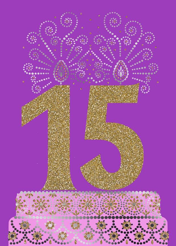 Spectacular 15 Spanish-Language Quinceañera Card