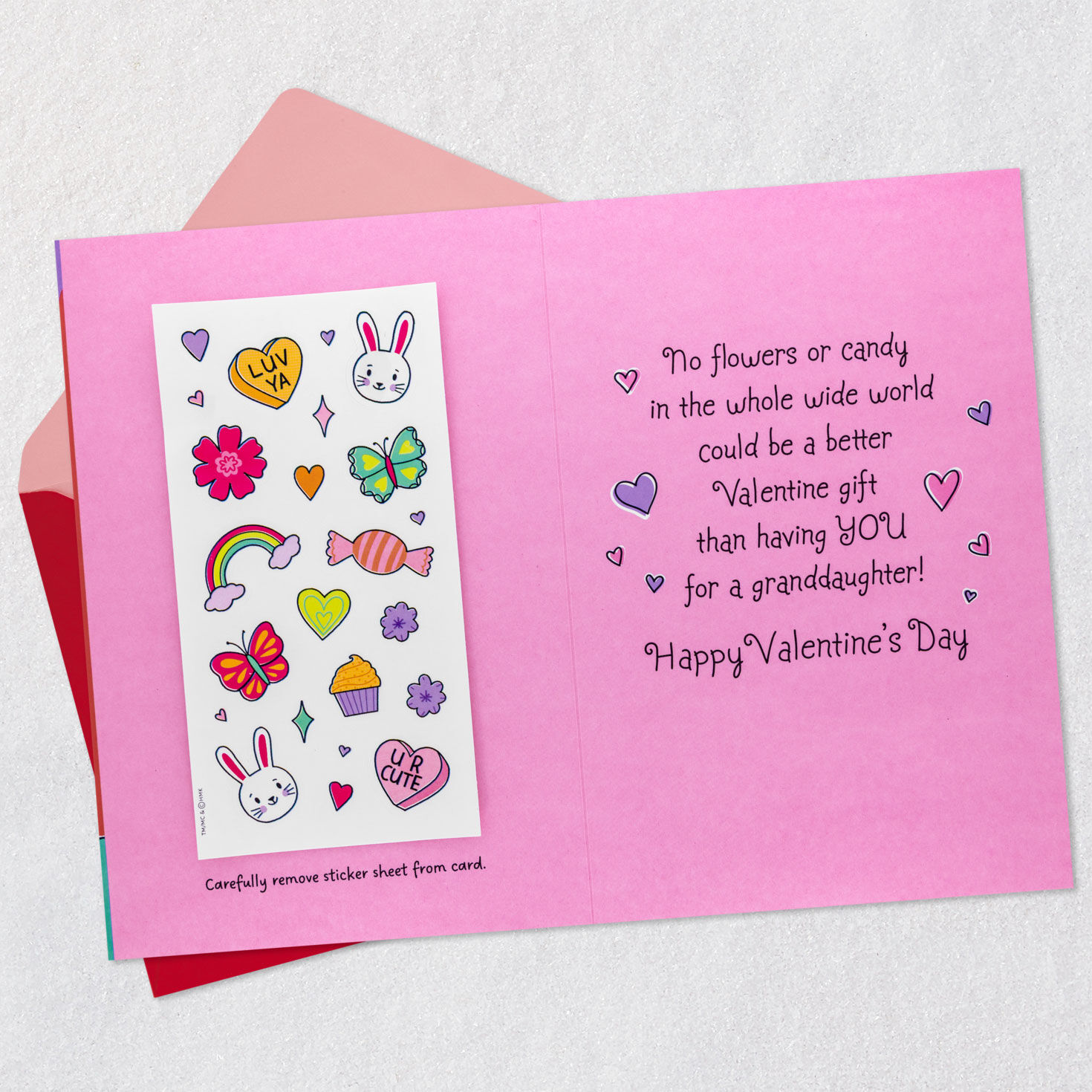 No Better Gift Than You Valentine's Day Card for Granddaughter With Stickers for only USD 4.99 | Hallmark
