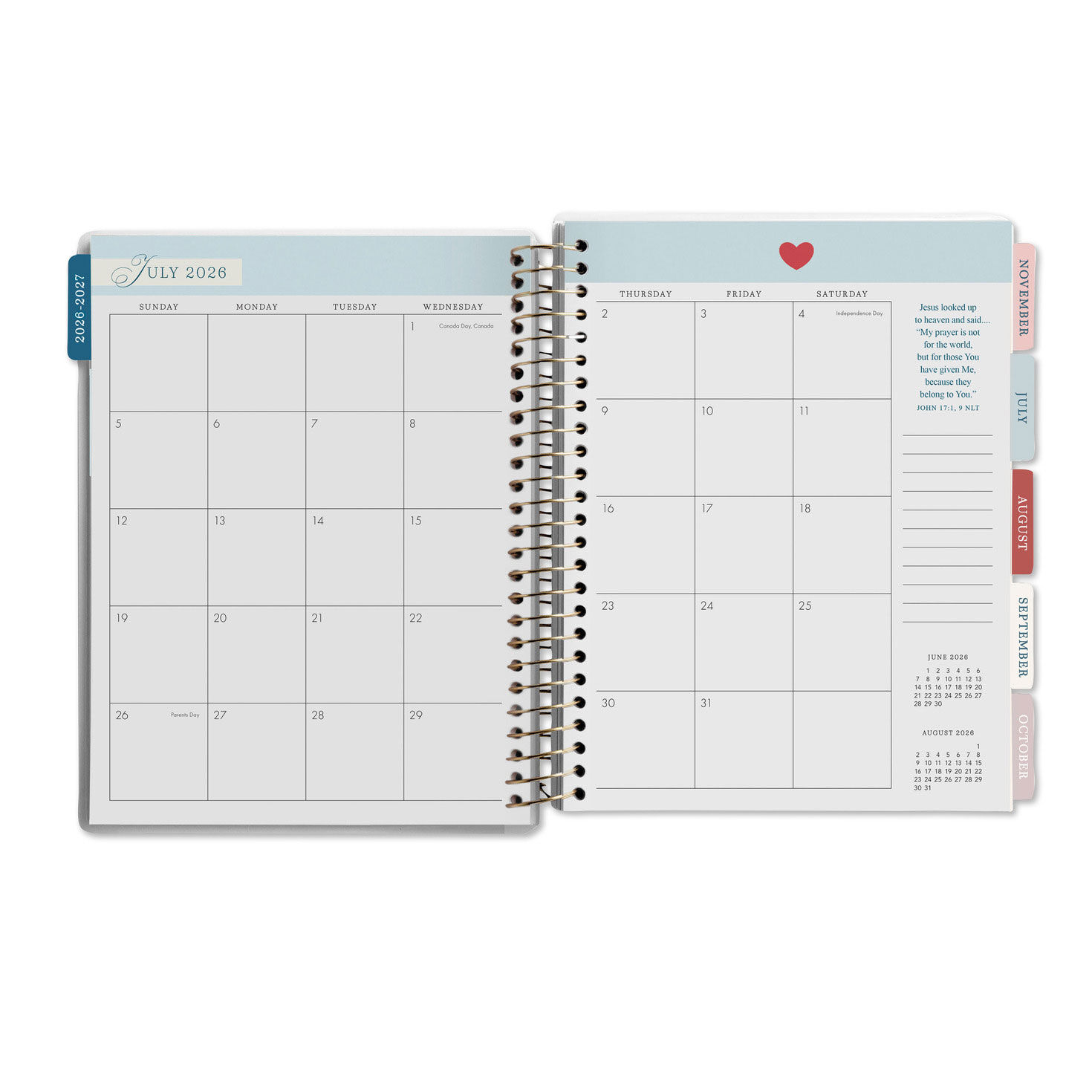 26-27 Religious Planner by Sadie Robertson Huff inside spread image number 4