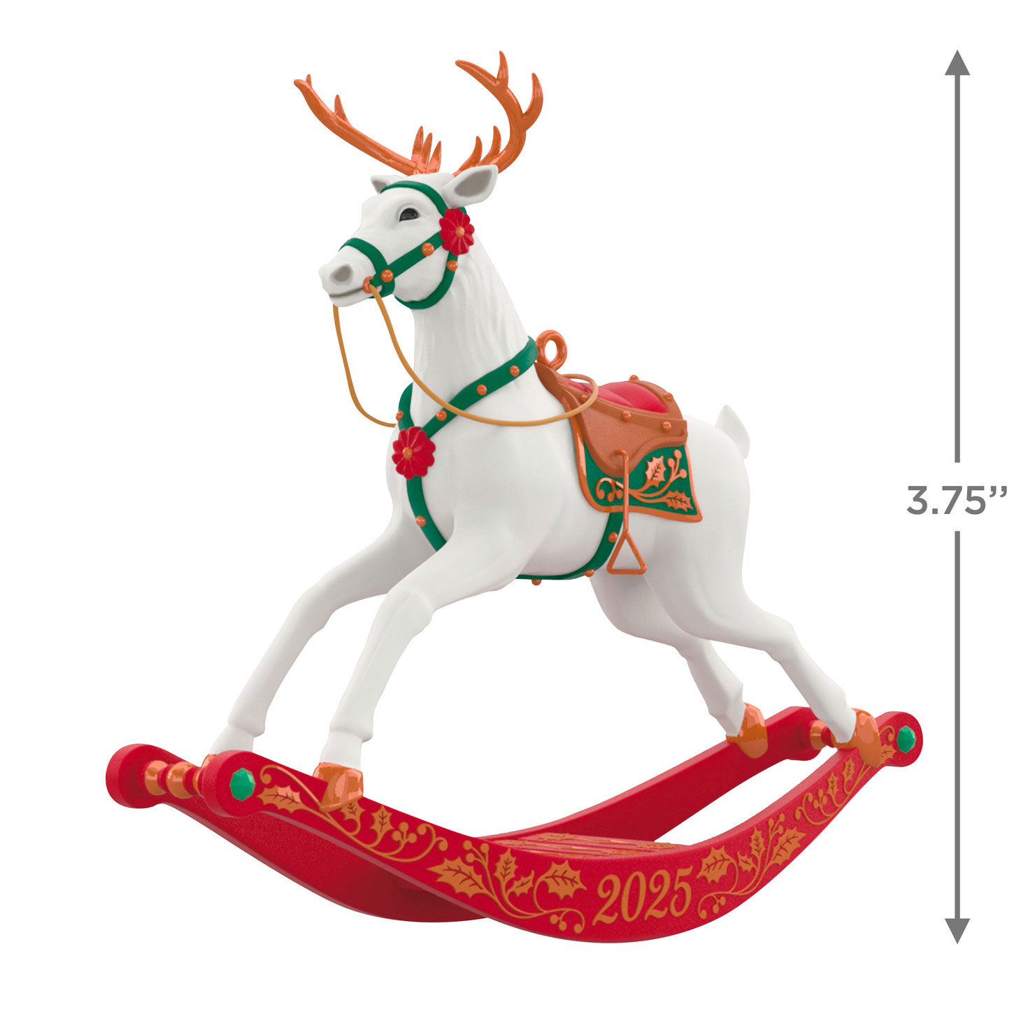 HARMONIER サンタクロース 2025 Santa With Mistletoe Ornament – Lenox Corporation