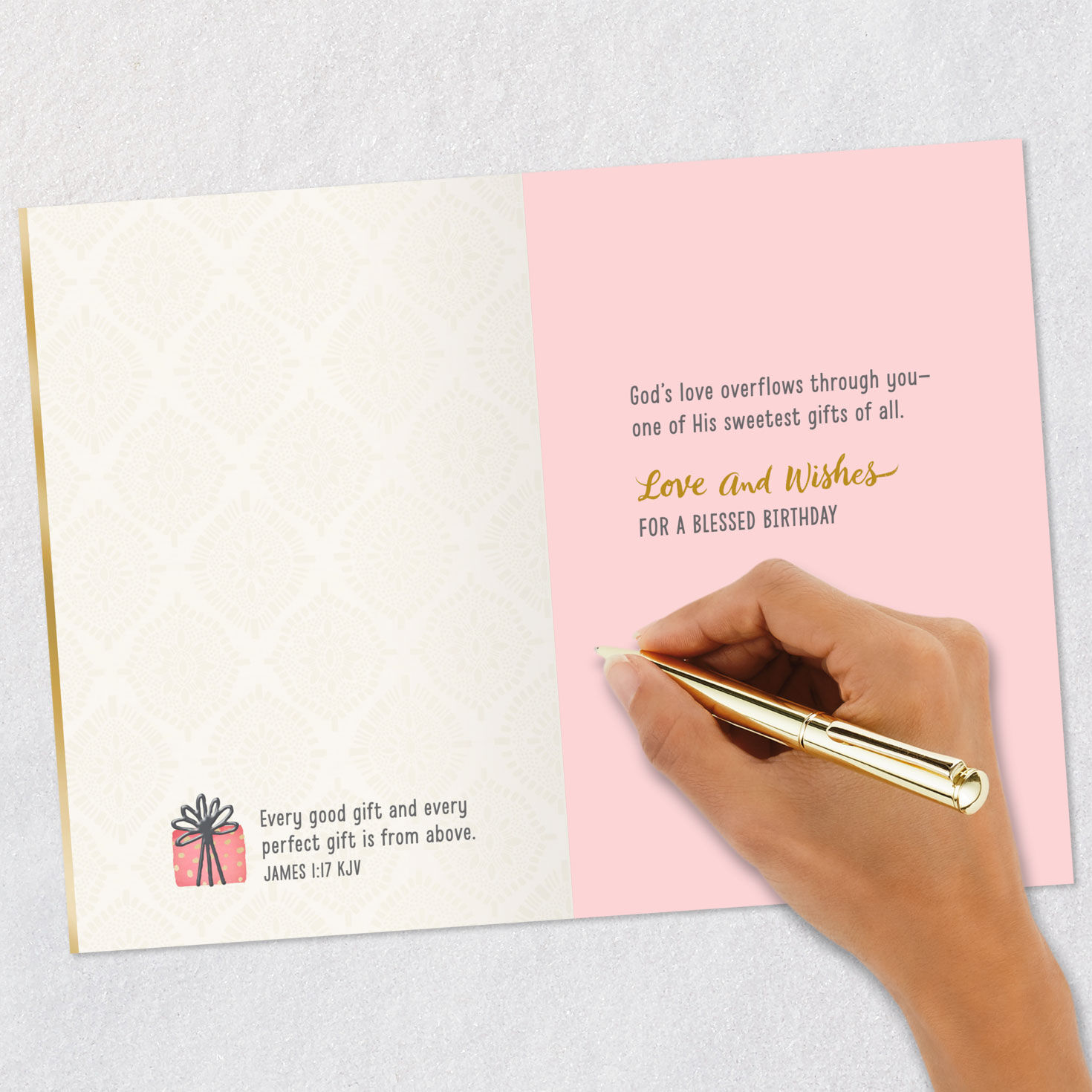 You Are a Gift From God Religious Birthday Card for Grandma, , large image number 7