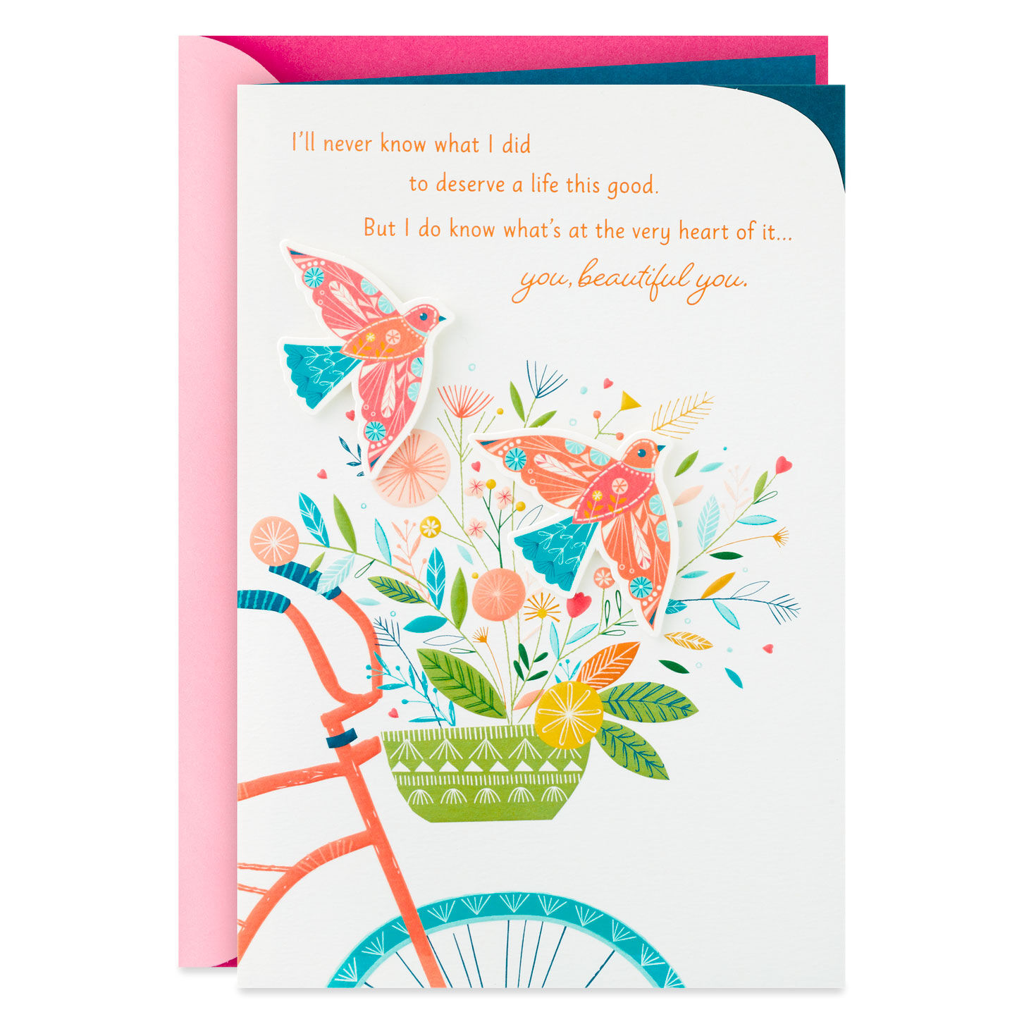 with Hidden Message Feature Mothers Day Card for Wife from Hallmark