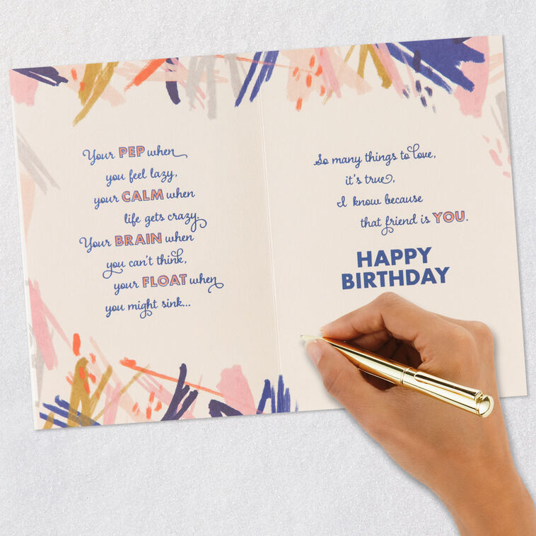 So Many Things to Love About You Birthday Card for Friend, , large image number 7