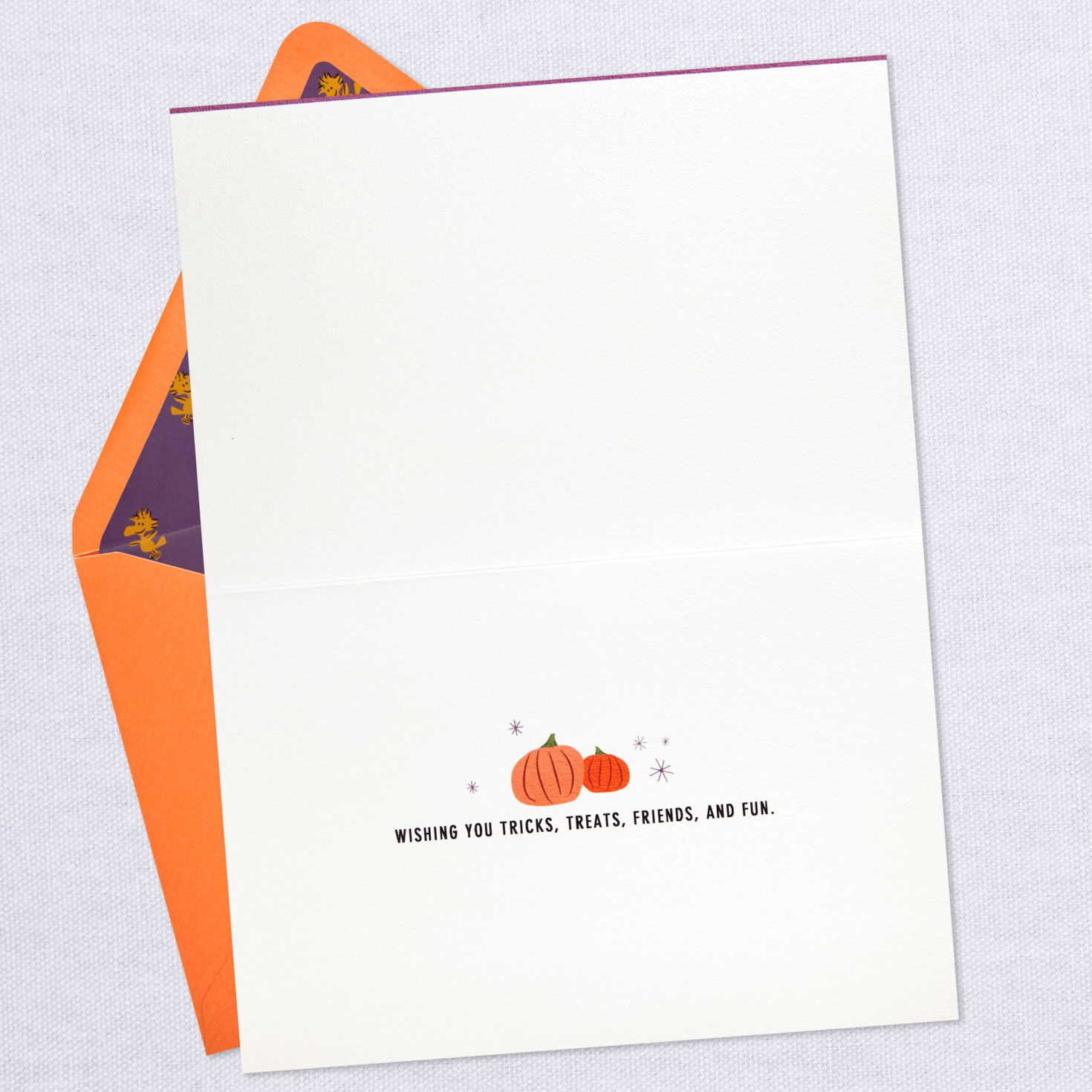 Peanuts® Gang in the Pumpkin Patch Halloween Card for only USD 7.99 | Hallmark