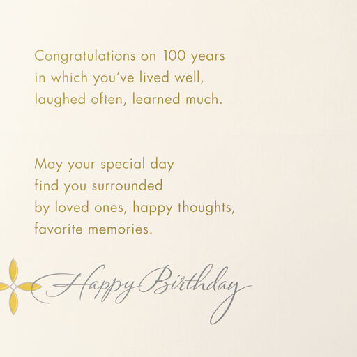 Art Deco 100th Birthday Card Greeting Cards Hallmark