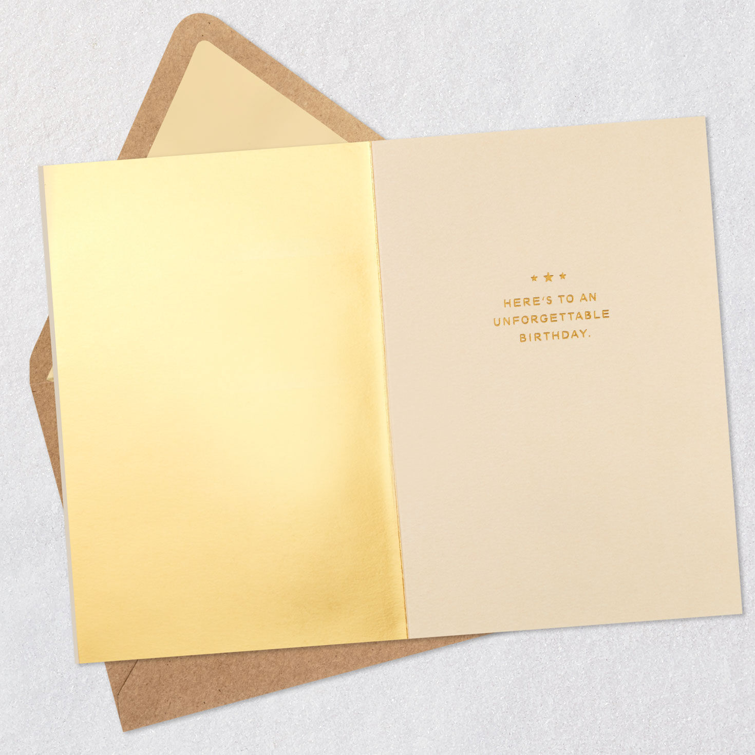 Beer Mug on Coaster Design Birthday Card Open card with envelope image number 3