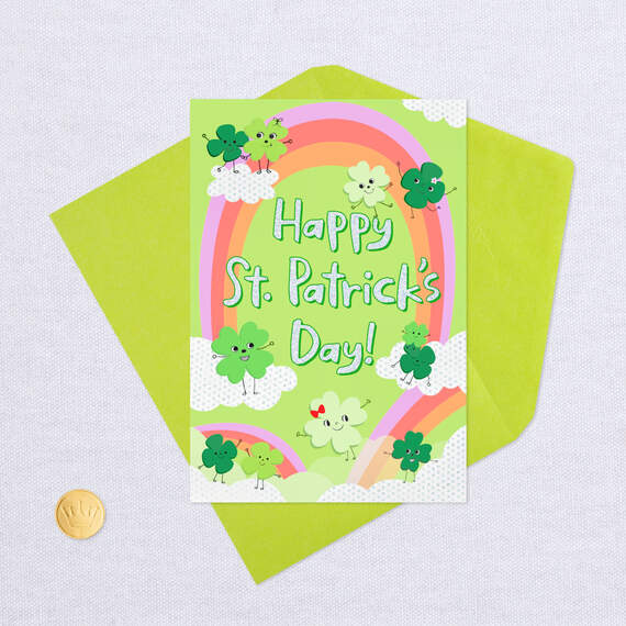 Rainbow of Fun for Sweet Little You St. Patrick's Day Card, , large image number 5