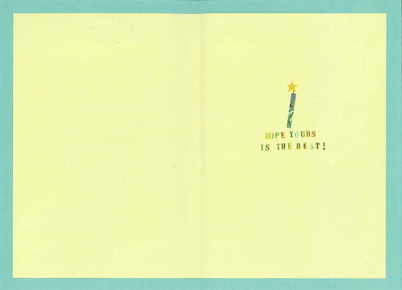 Birthdays Are Good for You Birthday Card