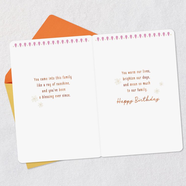 You're a Blessing Birthday Card for Granddaughter, , large image number 4