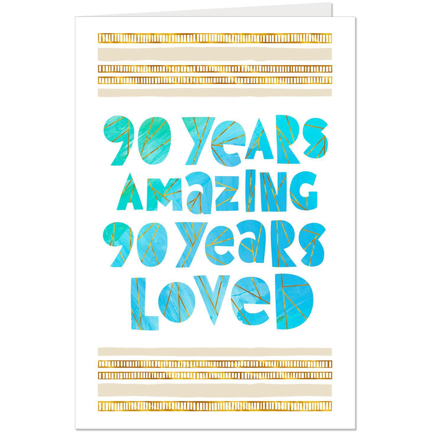 Celebrating You 90th Birthday Card Greeting Cards Hallmark