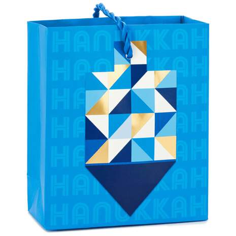 Happy Hanukkah Gift Card Holder Mini Bag, 4.6", , large