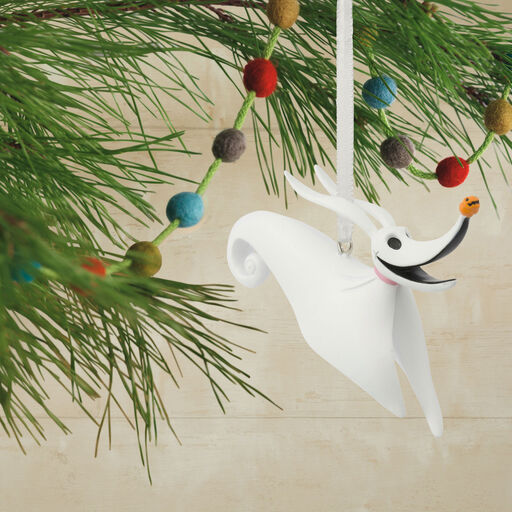 Disney Tim Burton's The Nightmare Before Christmas Zero Hallmark Ornament, 