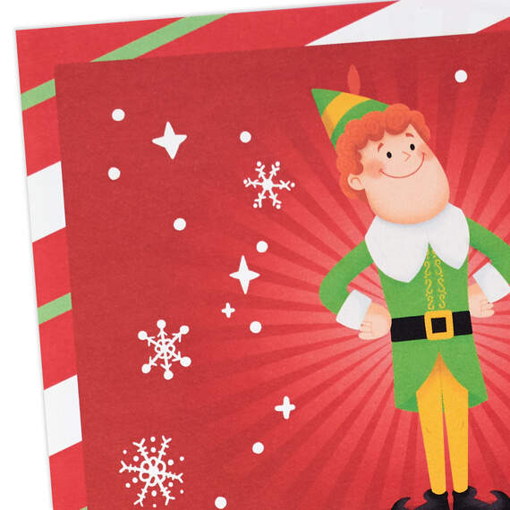 Elf Buddy the Elf™ Greatest Day Pop-Up Christmas Card, , large image number 4