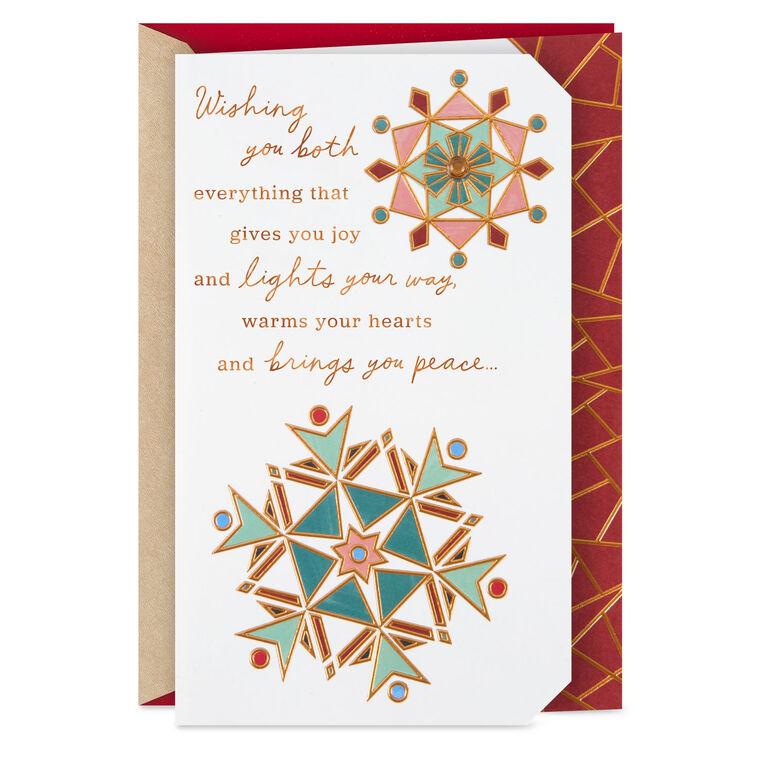 Wishes for All That Gives You Joy Christmas Card for Both