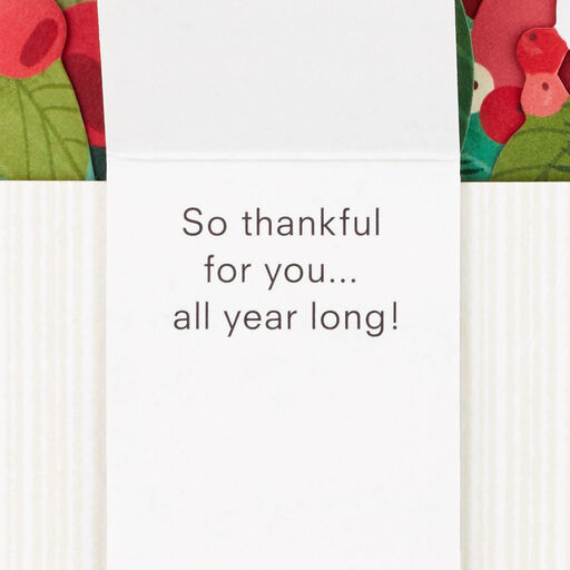 Magnolia Flower Bouquet 3D Pop-Up Holiday Card, 