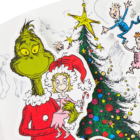 Dr. Seuss™ How the Grinch Stole Christmas! 3D Pop-Up Boxed Christmas Cards, Pack of 8, , large image number 3