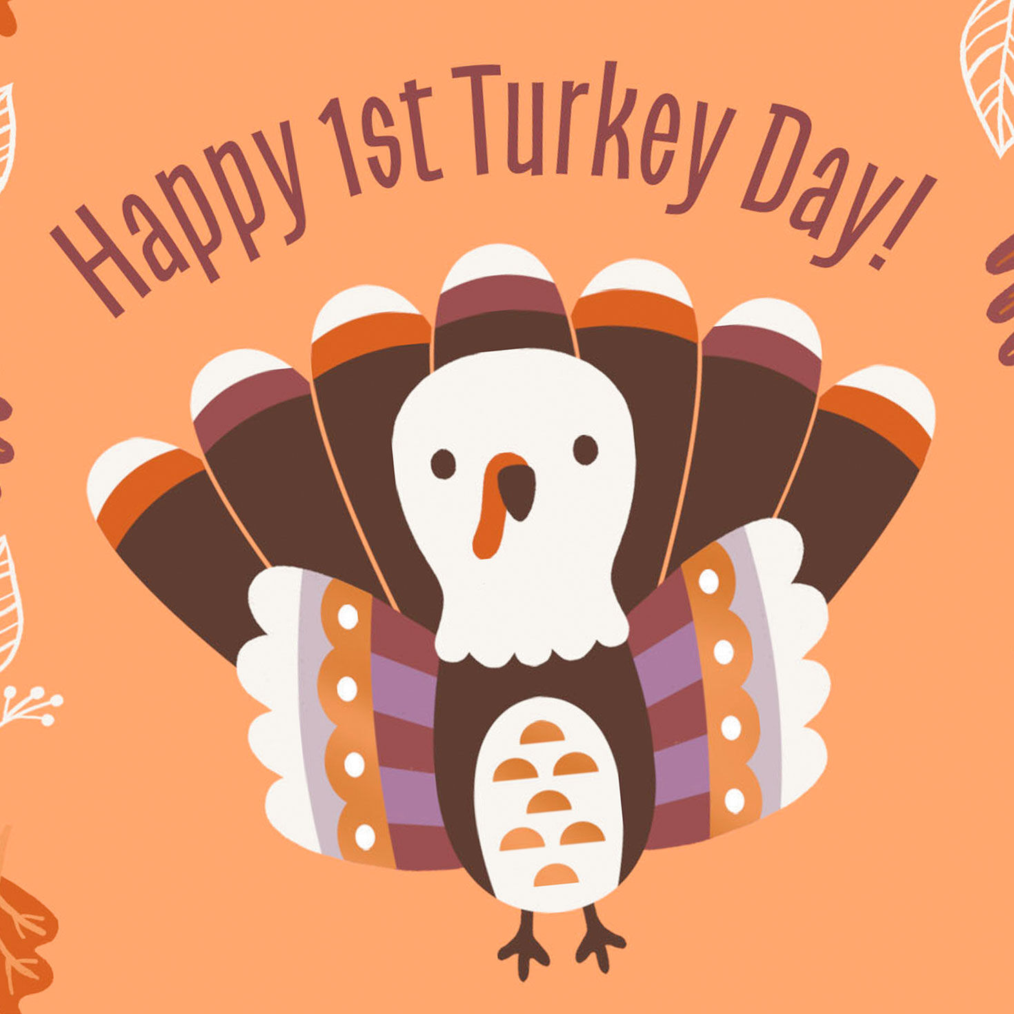 Happy 1st Turkey Day Baby's First Thanksgiving Card for only USD 3.59 | Hallmark