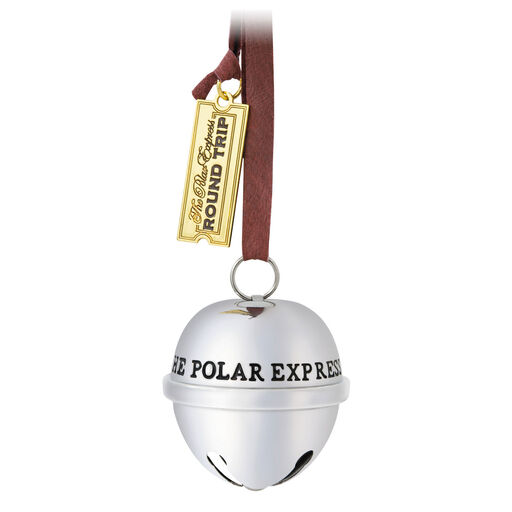 The Polar Express™ Santa's Sleigh Bell 2023 Metal Ornament, 