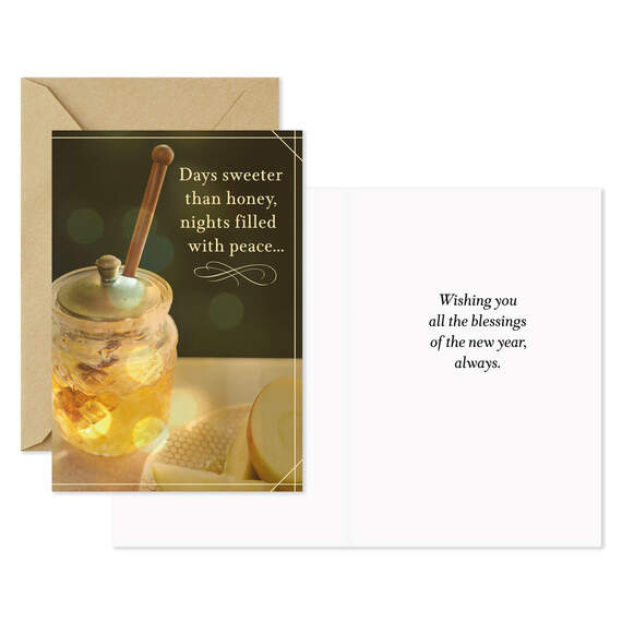Happy New Year Assorted Rosh Hashanah Cards, Pack of 6, , large image number 3