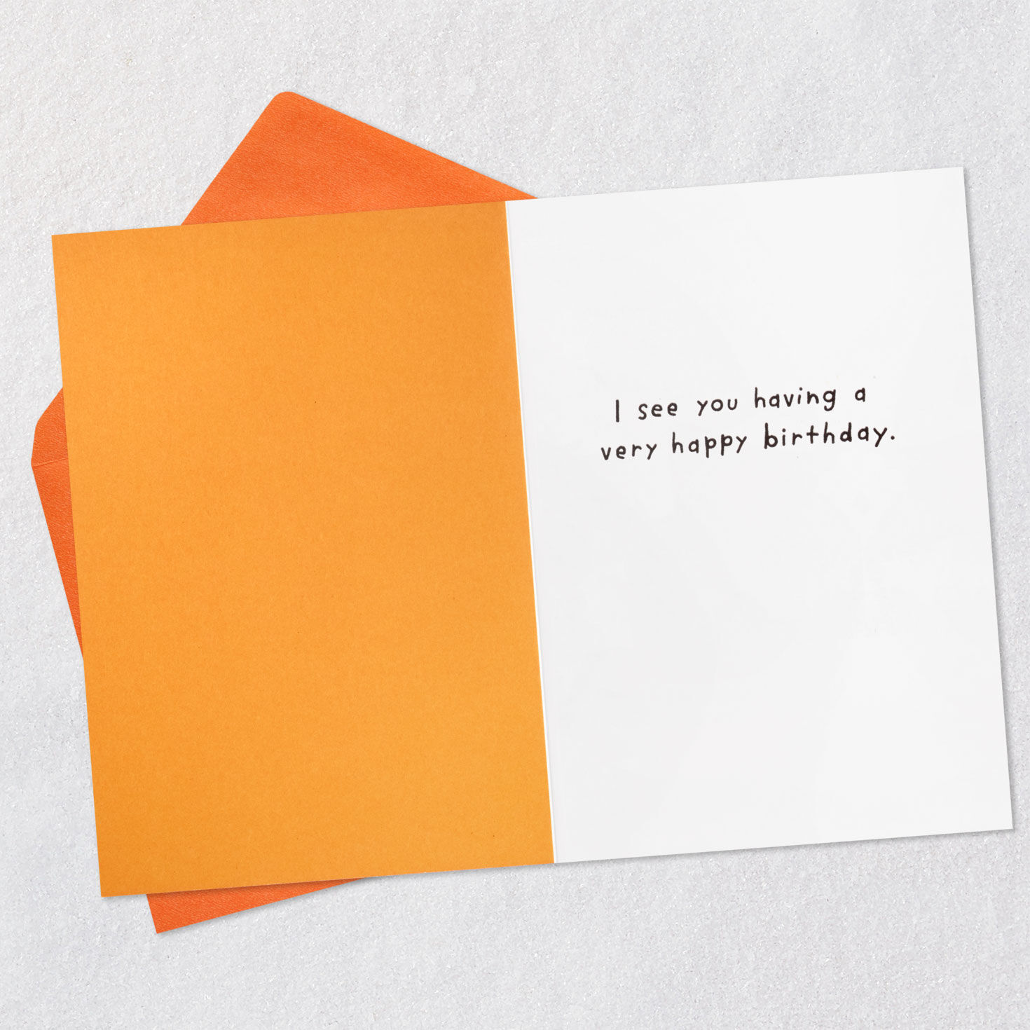 I See a Squirrel Funny Birthday Card, , large image number 3