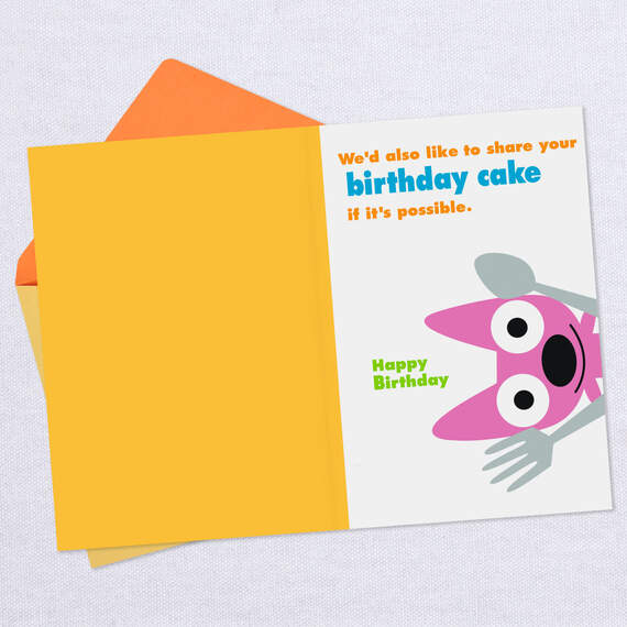 hoops&yoyo™ Pass the Cake Birthday Card With Sound, , large image number 3