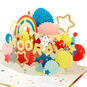 Hooray Party Banner 3D Pop-Up Birthday Card Pop-up Card Detail image number 1