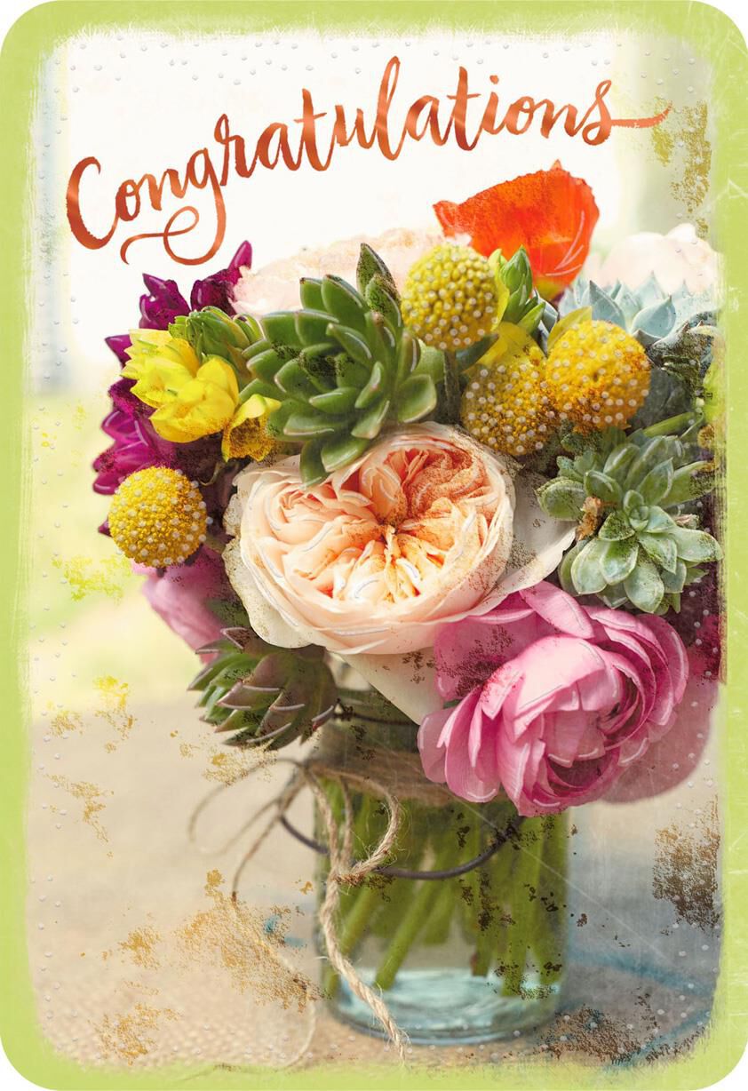 Good Things for a Good Person Congratulations Card