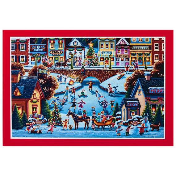 Holiday Americana Christmas Cards, Box of 16, , large image number 2