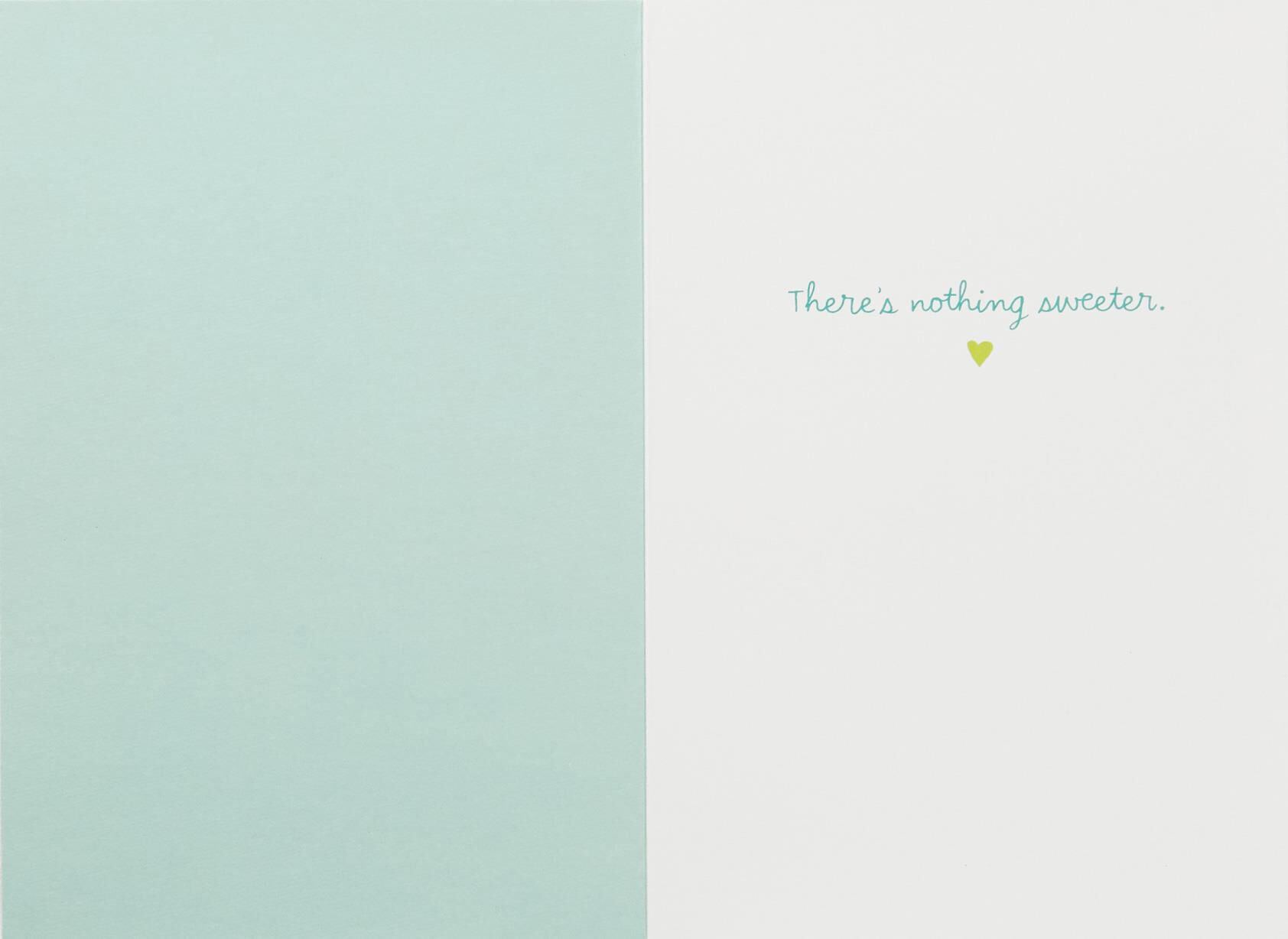 Nothing Sweeter New Baby Card
