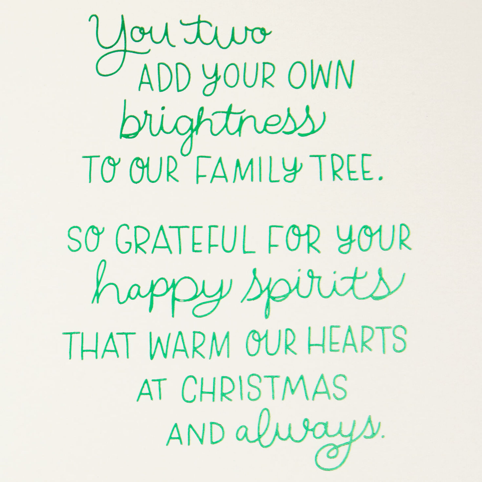 You Warm Our Hearts Christmas Card for Son and Daughter-in-Law - Greeting Cards - Hallmark