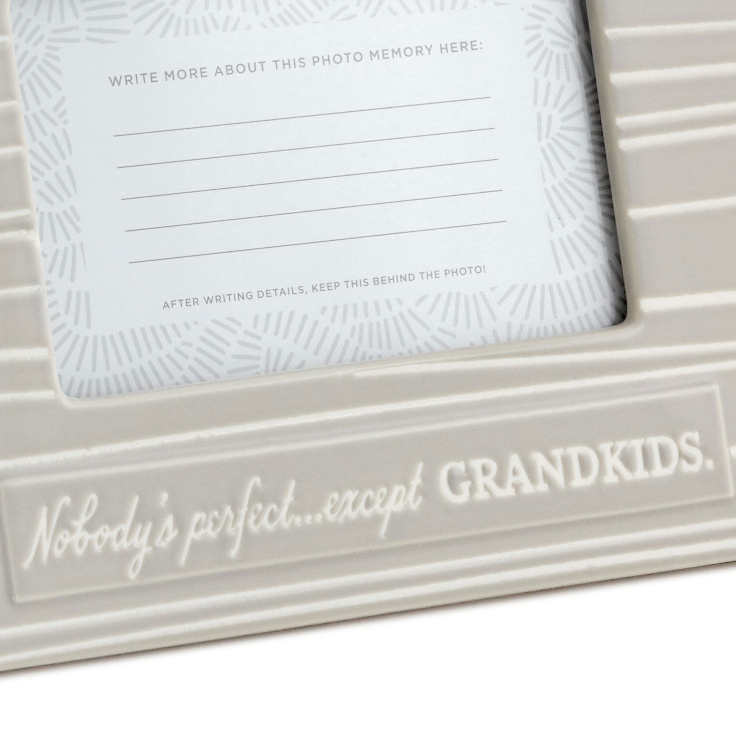 Nobody's Perfect Except Grandkids Picture Frame, 4x6 for only USD 22.99 | Hallmark