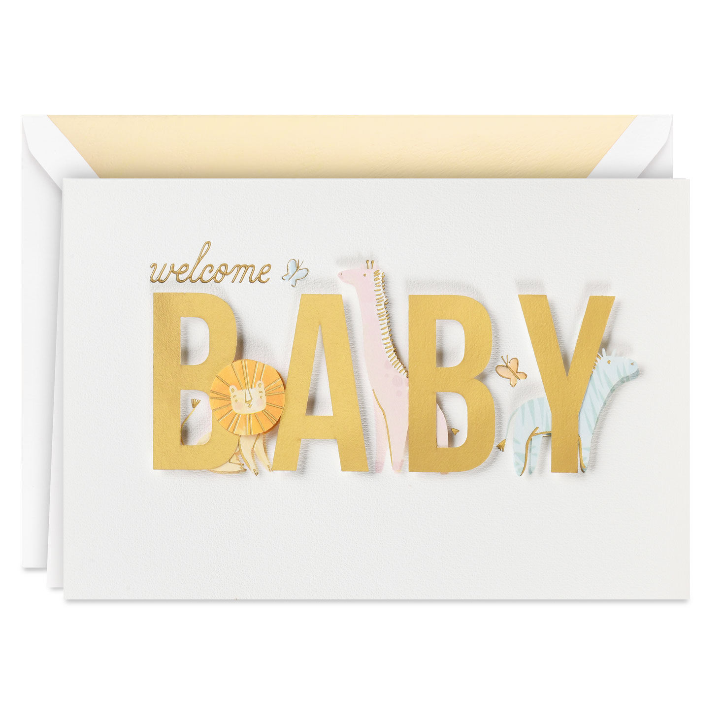 So Much Love New Baby Card