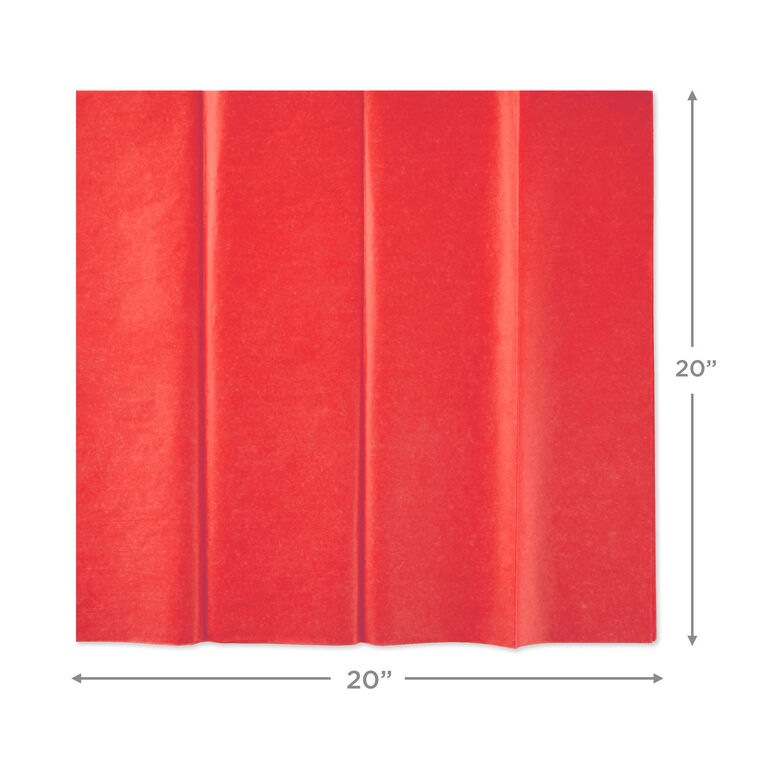 Red and Green 2-Pack Bulk Tissue Paper, 100 sheets, Red/Green, large image number 4