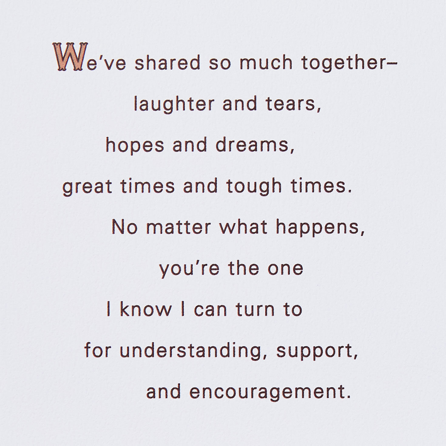 Red Poinsettias Romantic Christmas Card for Wife Sentiment image number 2