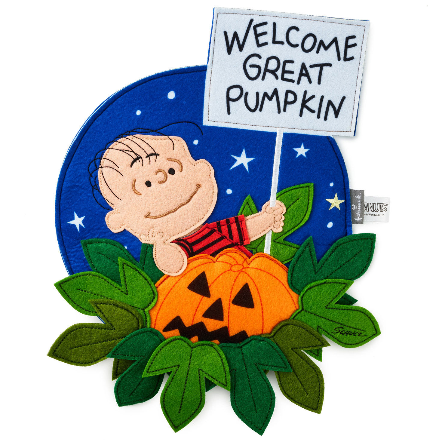 Peanuts® Great Pumpkin 60th Anniversary Wall Décor With Light, 11.5"