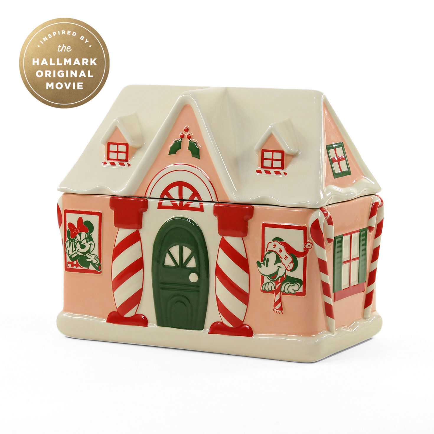 Hallmark + Disney Holiday Ever After Zrike Brands Cookie Jar