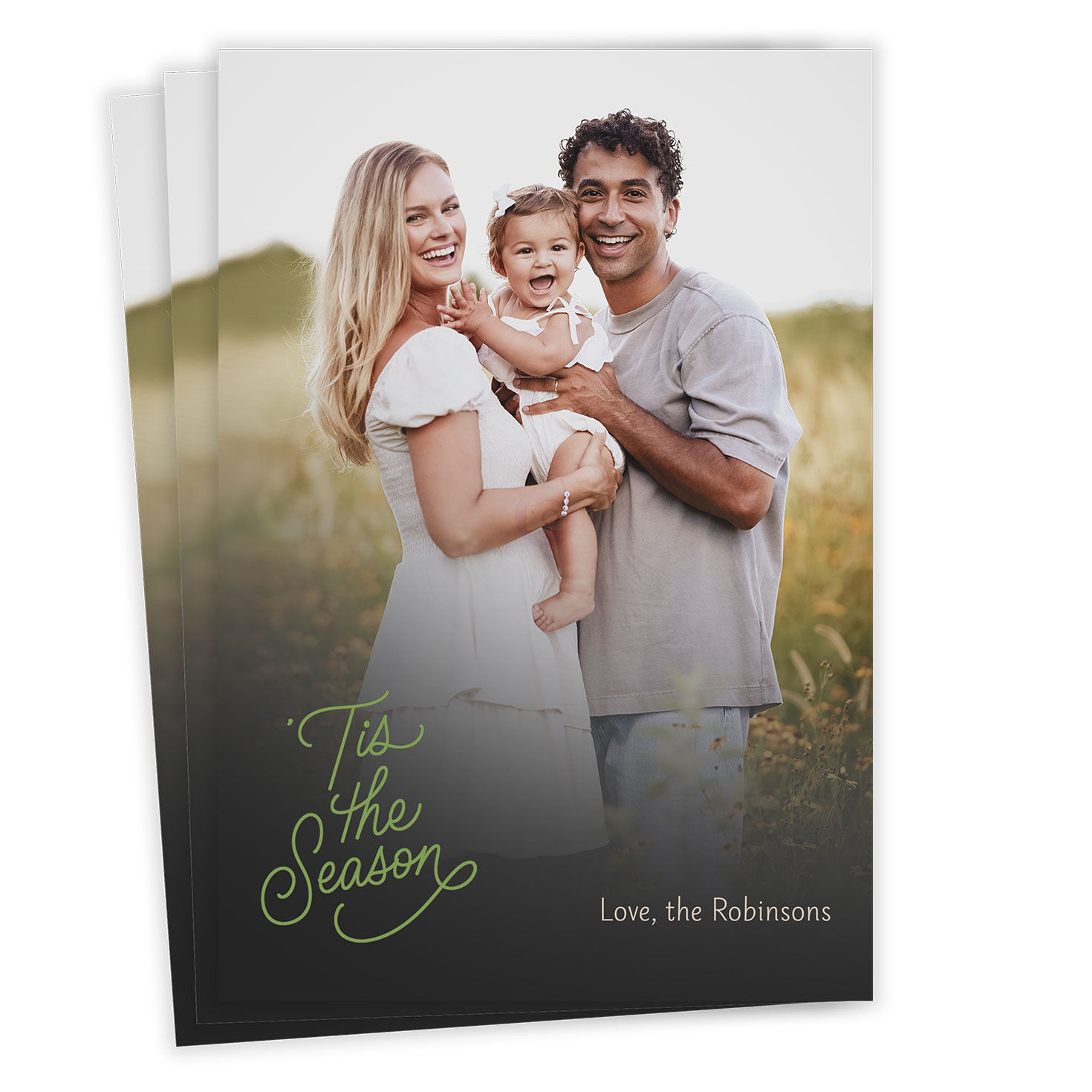 Tis the Season Flat Holiday Photo Card