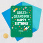 Rocket and Stars Birthday Card for Great-Grandson, , large image number 5